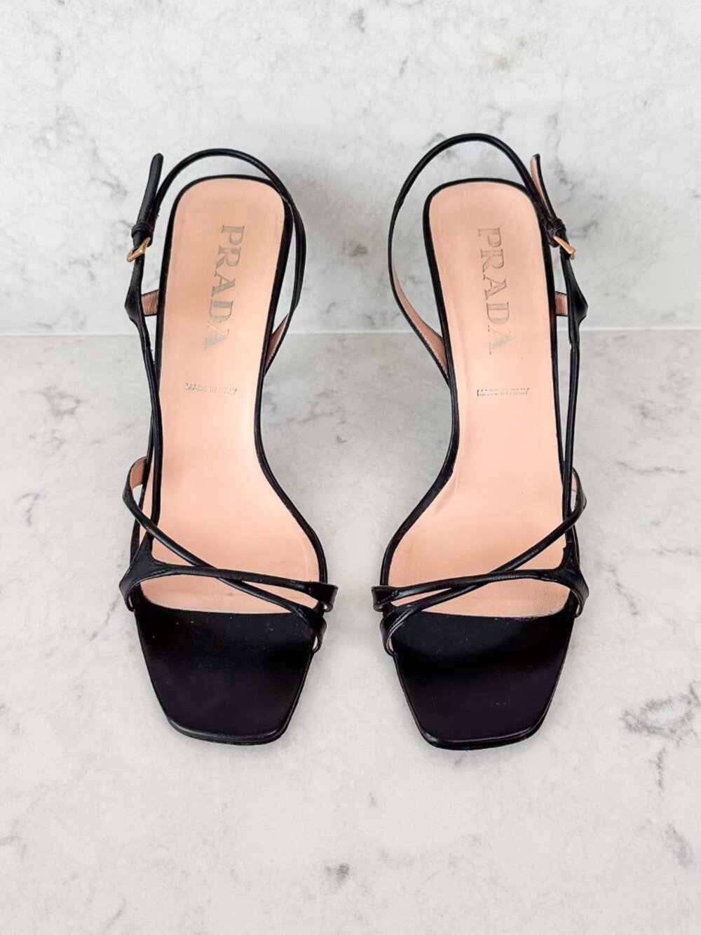 ** Super Sexy Black Prada Stilettos **